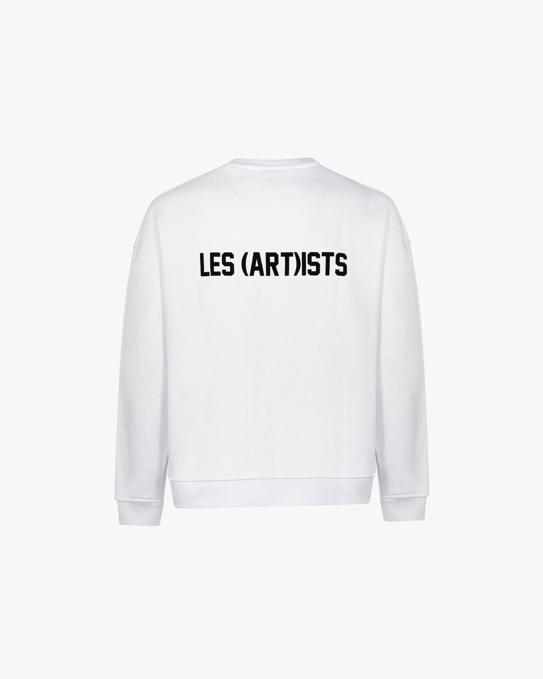 Sweat-shirt logo classique flock Blanche