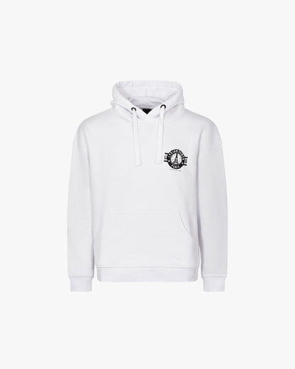 Hoodie logo Paris White