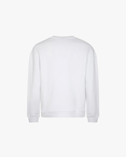 Crewneck logo curse White