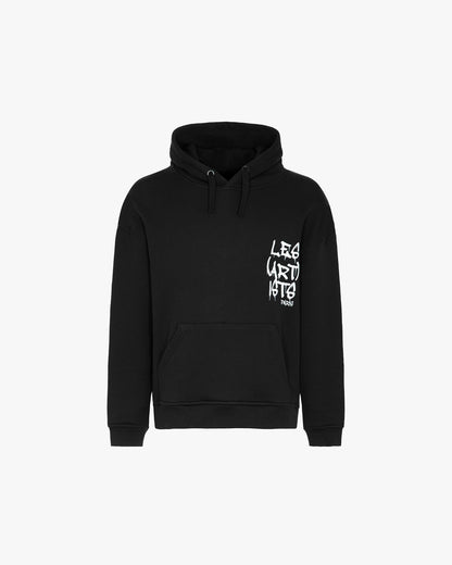 Hoodie graffiti Black