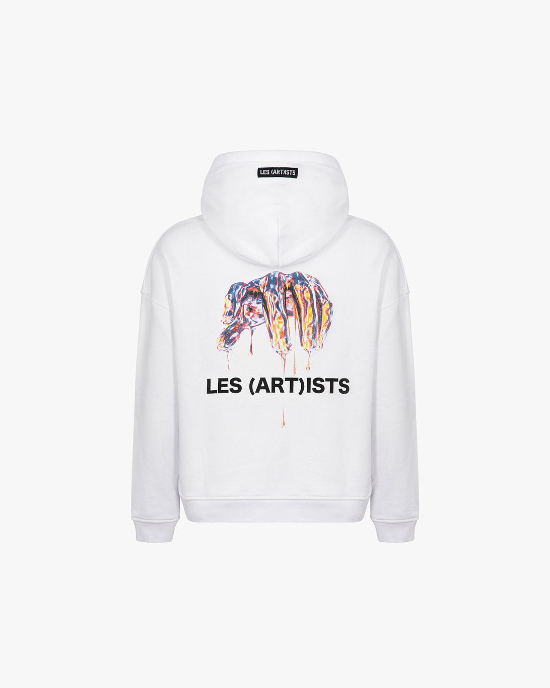 Hoodie hand color White