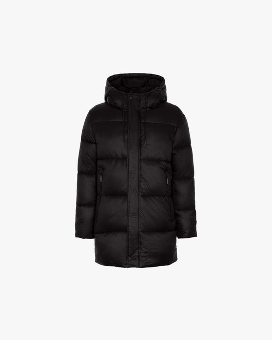 Down Jacket logo classic Black