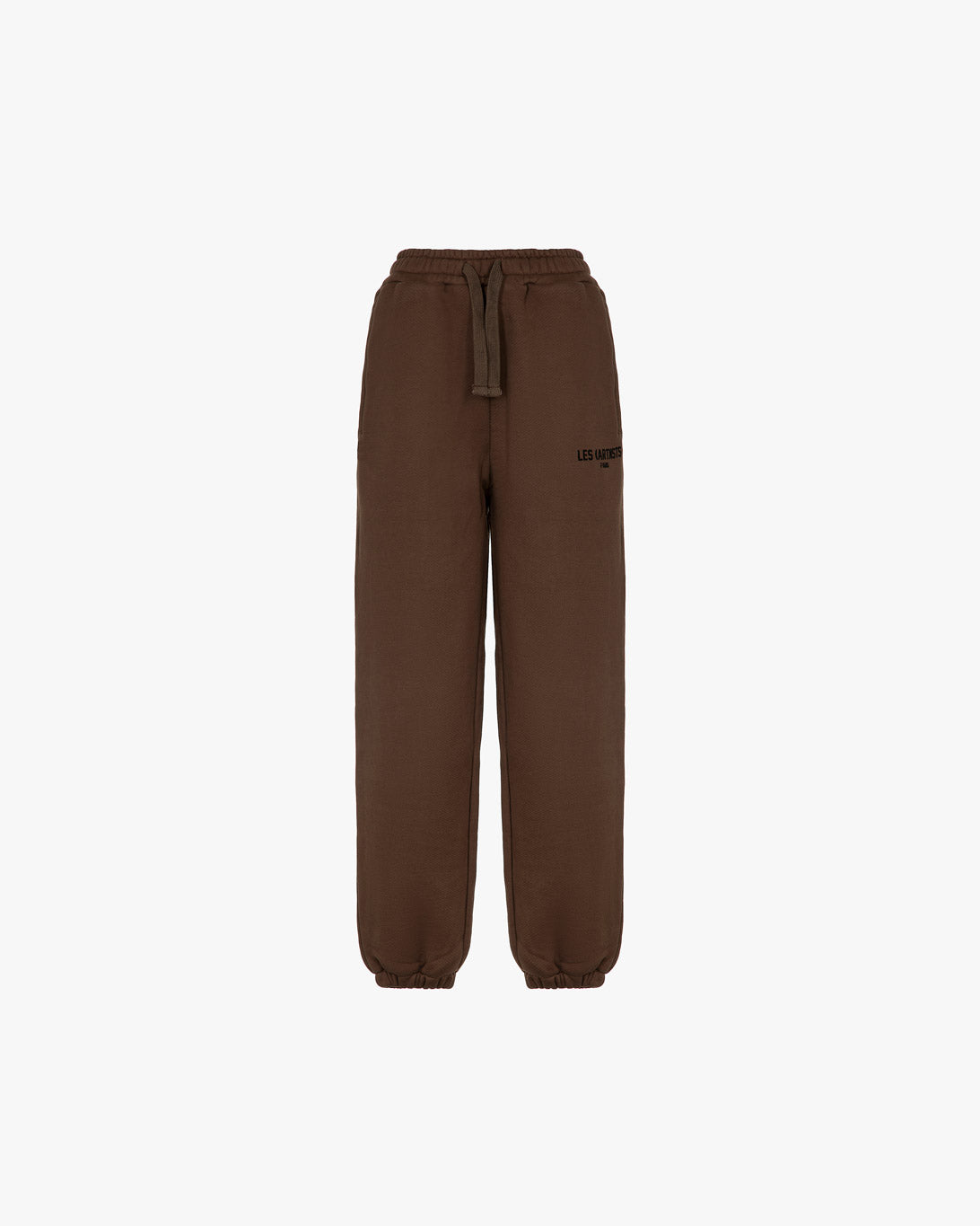 Sweatpants logo classic Marron