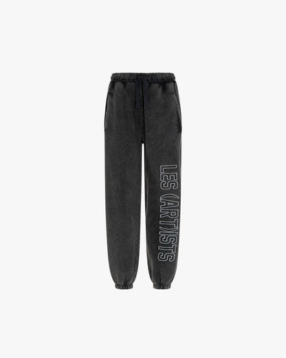 Sweatpants stone washed Dark grey