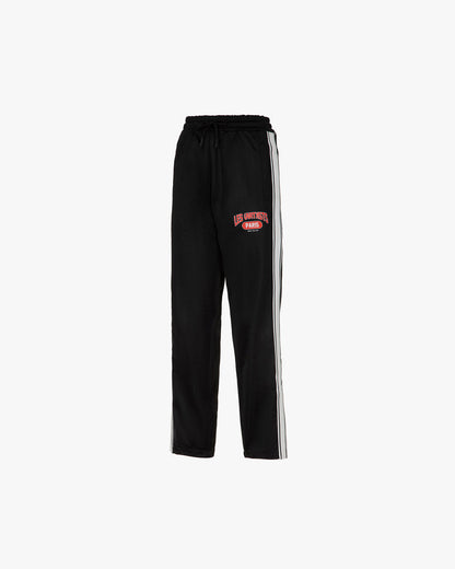 Sweatpants logo red Black