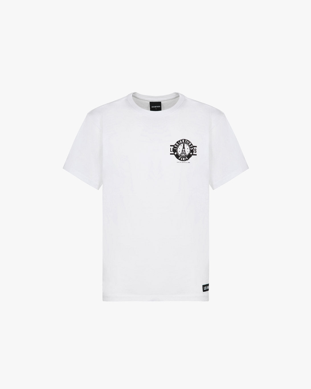 T-shirt m/m logo Paris White