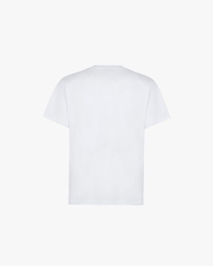 T-shirt m/m established Blanche