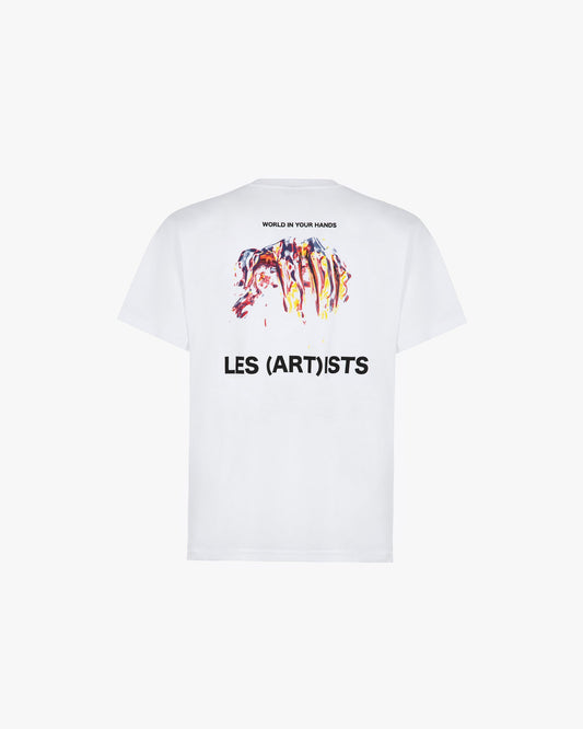 T-shirt m/m hand color White