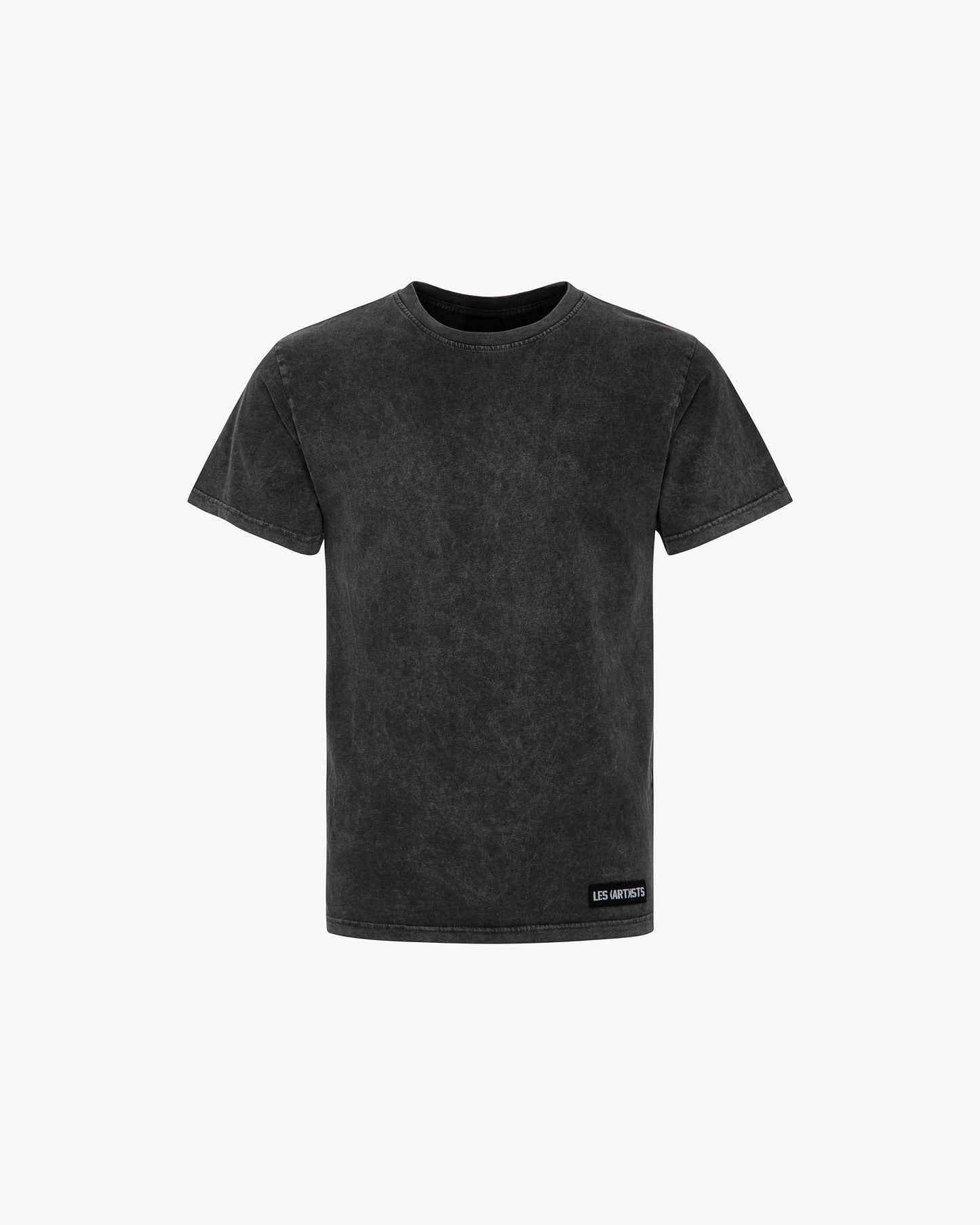 T-shirt m/m stone washed Dark grey