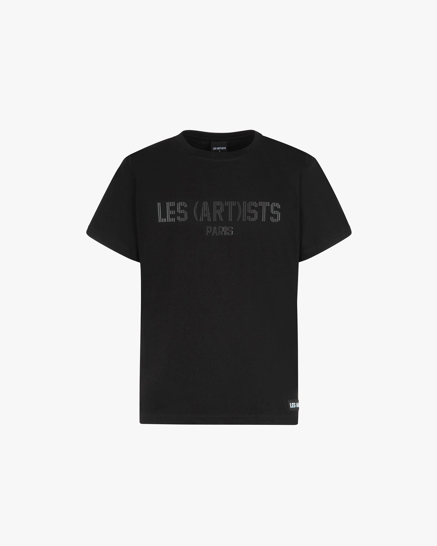 T-shirt m/m logo classic 3D Noir