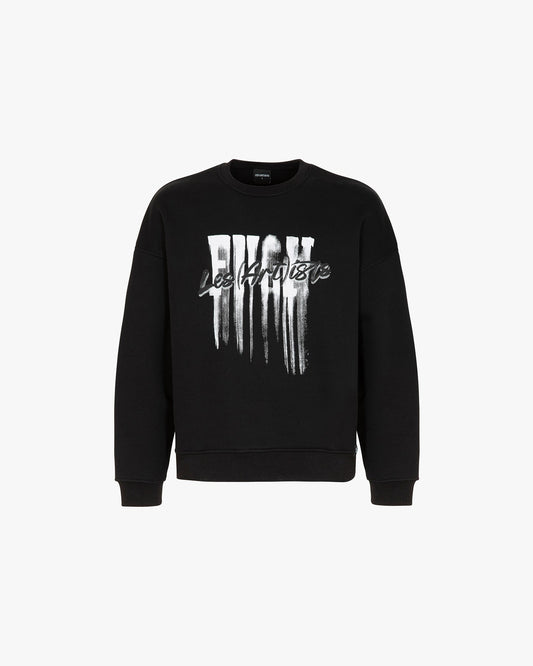 Sweat-shirt logo curse Black