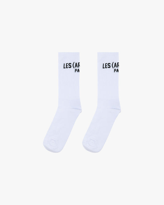 Socks Logo classic White