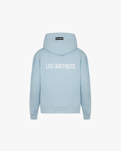 Hoodie logo classic Sky