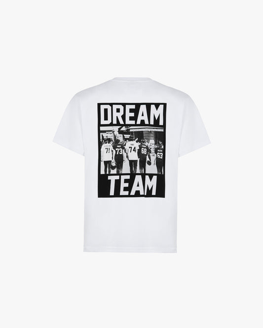 T-shirt m/m dream team White
