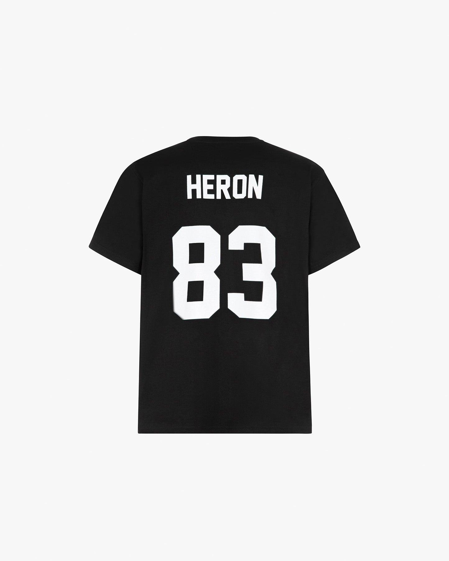 T-shirt m/m Heron Noir