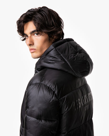 Down Jacket logo classic Black