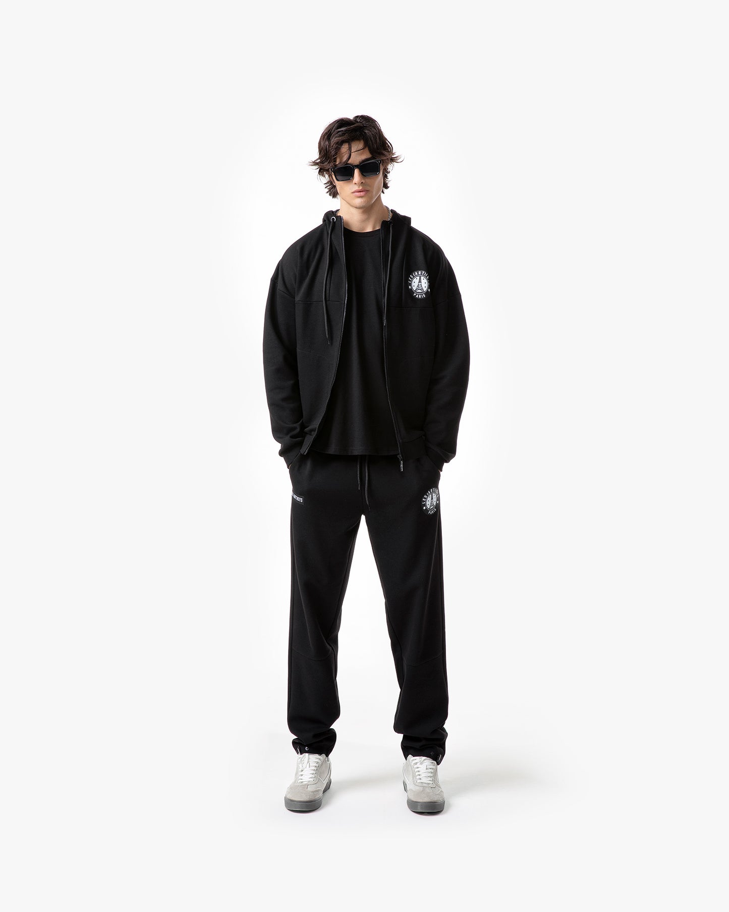 Sweatpants logo Paris Black