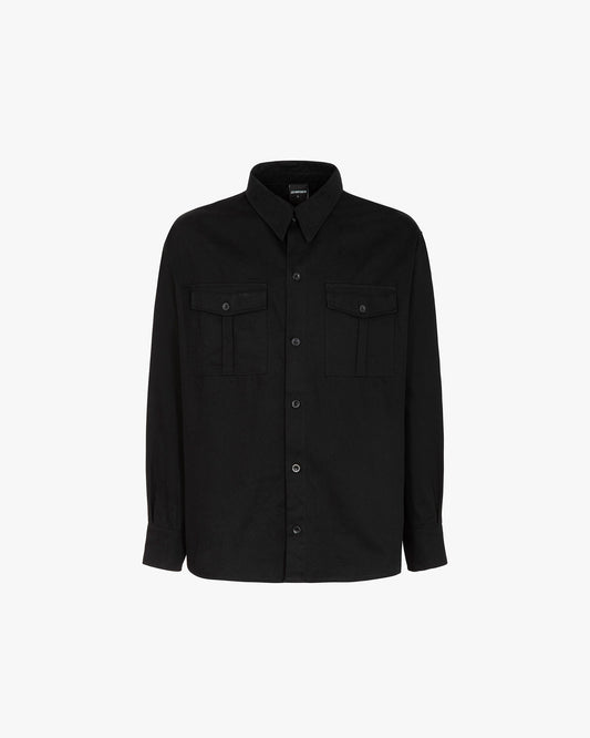 Camicia logo classic Nero